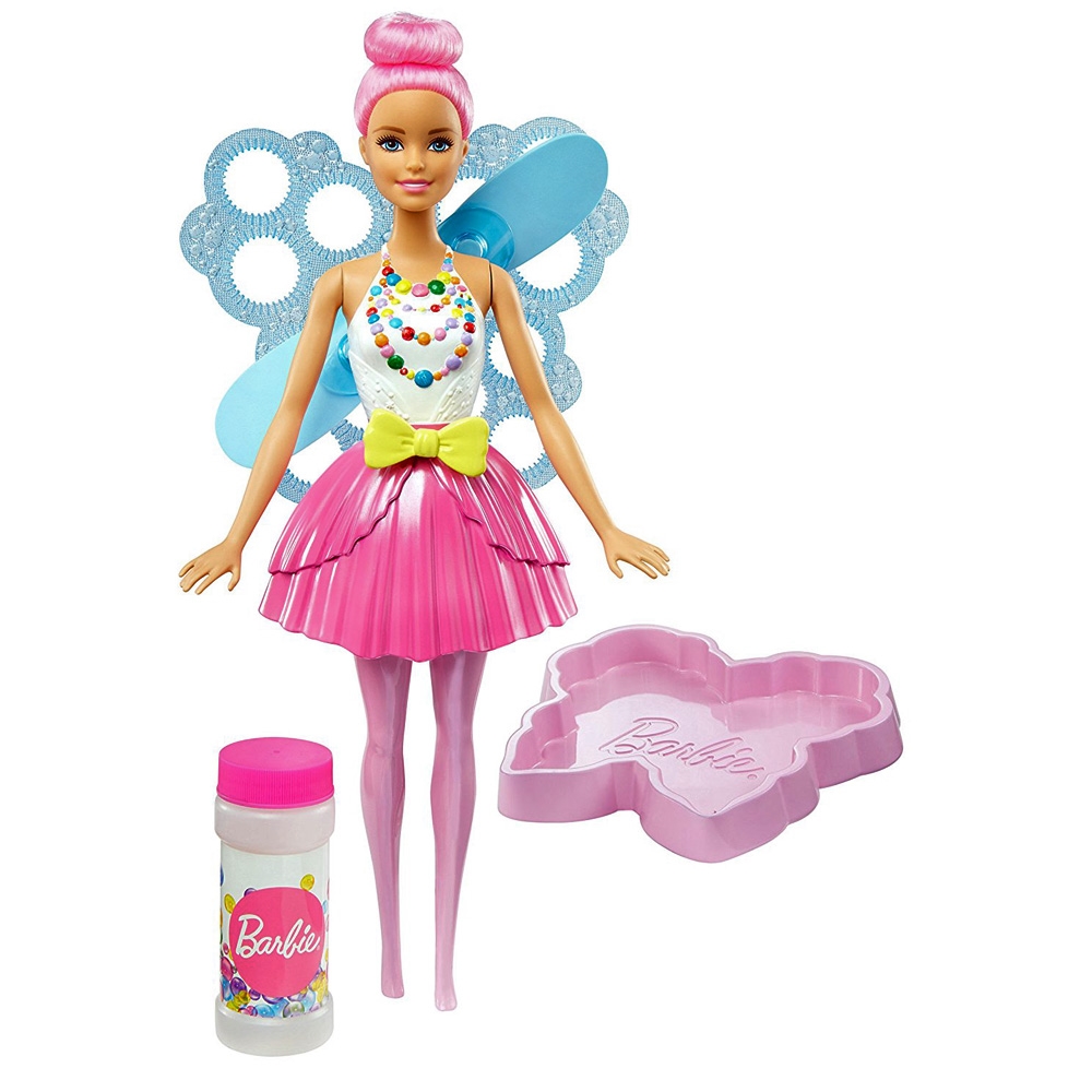 Barbie Baloncuk Perileri Pembe Saçlı DVM95