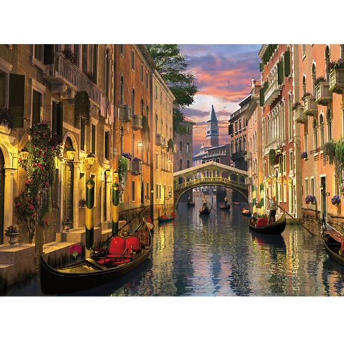 Clementoni 1000 Parça Puzzle Romantik İtalya Venezia