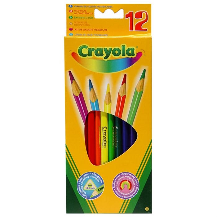 Crayola Kuru Boya Kalemi 12 Renk