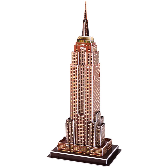 Cubic Fun 3D 39 Parça Puzzle Empire State Binası - ABD