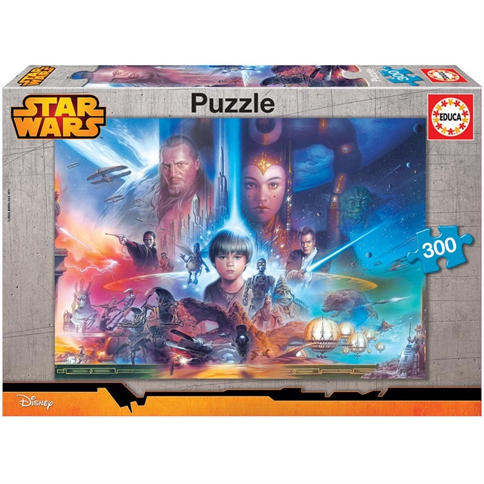 Educa Çocuk Puzzle Karton 300 Star Wars