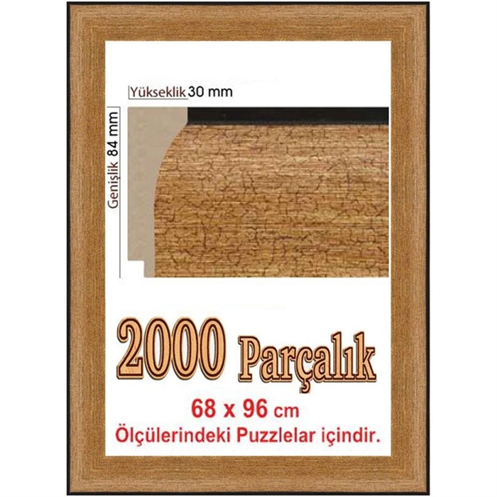 Heidi 2000 Parcalik Puzzle Cercevesi 96X68 Cm 4940