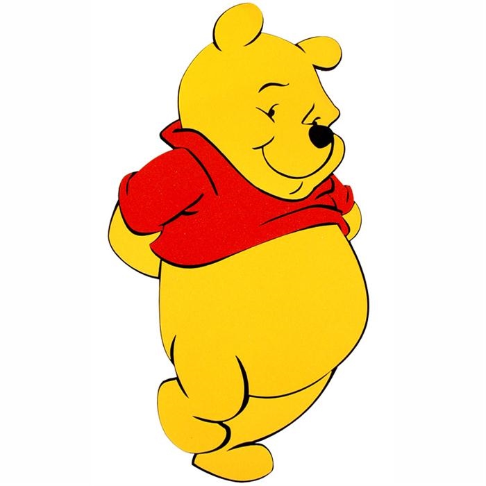 Winnie The Pooh Eva Duvar Süsü