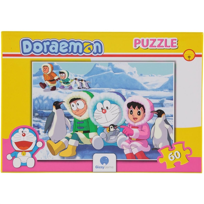 Doraemon 60 Parça Puzzle Model 2