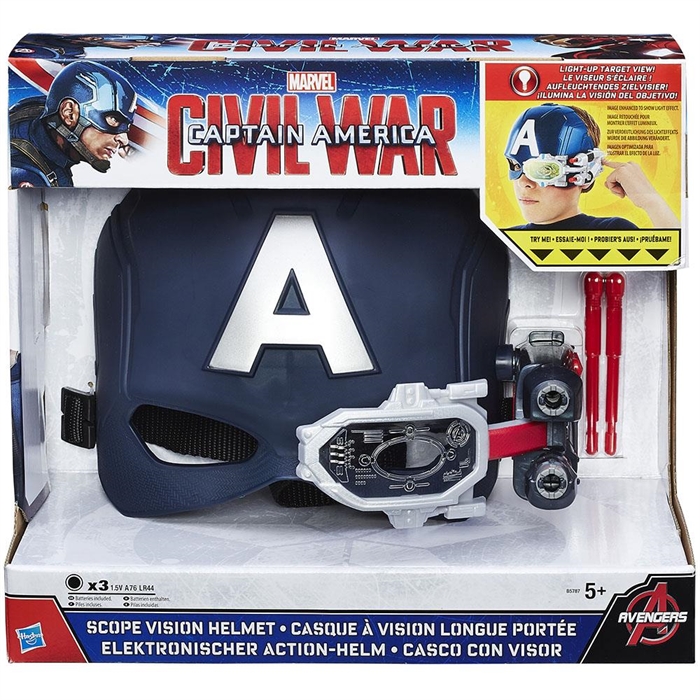 Captain America Kaptan Amerika Maskesi Kaskı