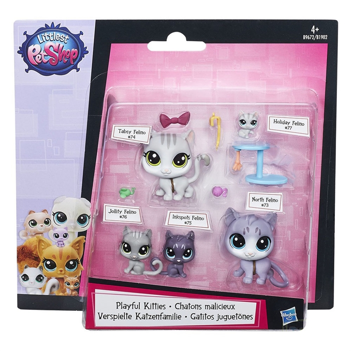 Pet Shop Minişler Playful Kitties Miniş Ailesi Figür Oyun Seti