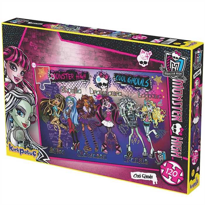 Kırkpapuç Monster High Cool Ghouls Çocuk Puzzle