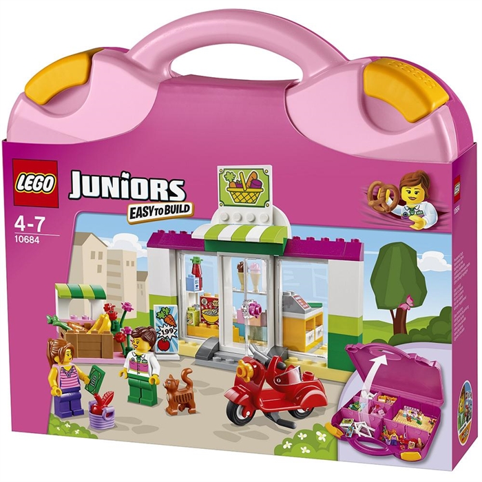 Lego Juniors Supermarket Suitcase 10684
