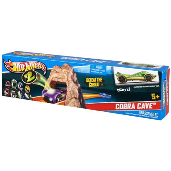 Hot Wheels Yüksek Atlayış Cobra Cave Yarış Seti