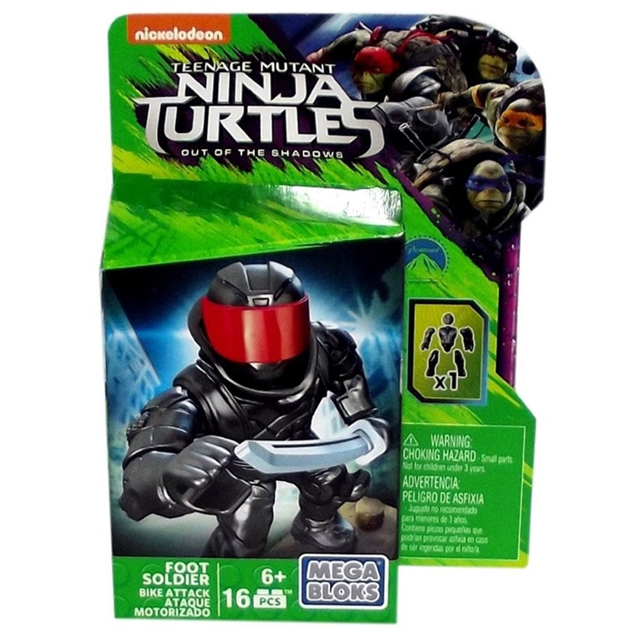 Mega Bloks Ninja Kaplumbağalar Foot Soldier 2 Micro Figür