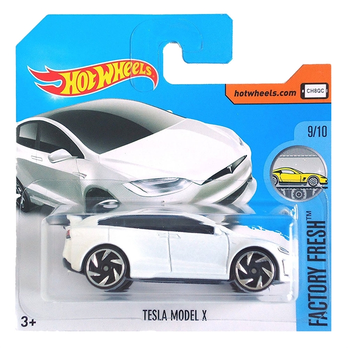 Hot Wheels Tesla Model X Metal Oyuncak Araba 7 cm