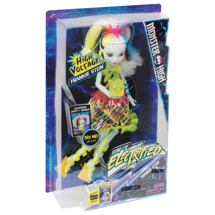 Monster High Elektrik Saçlı Frankie Model Bebek