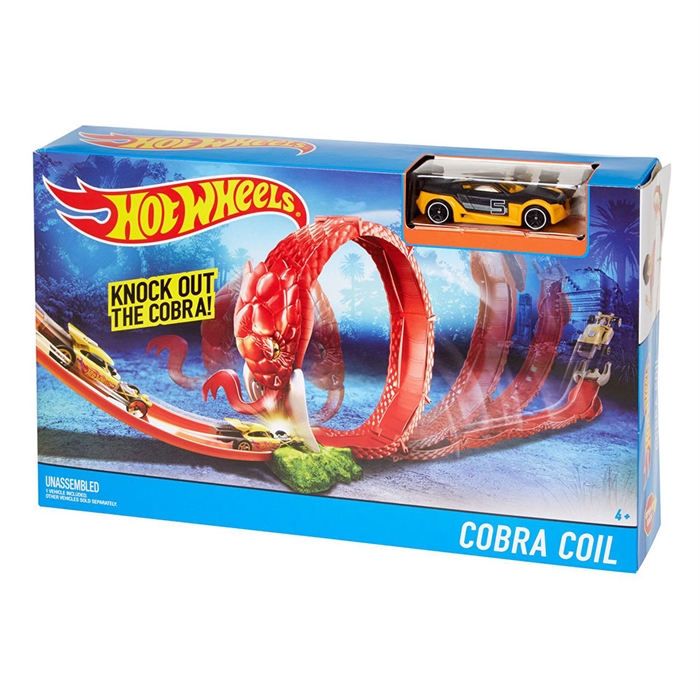Hot Wheels Çılgın Yaratıklar Cobra Coil Oyun Seti
