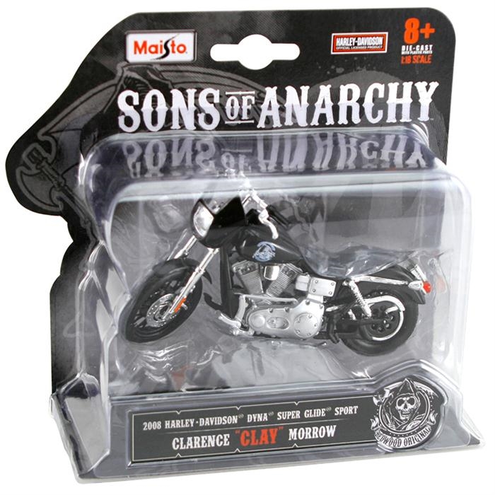 Sons Of Anarchy 2008 Harley Davidson C.C.M. Model Motorsiklet