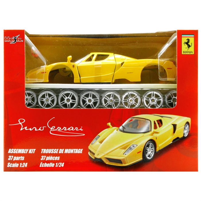 Maisto Enzo Ferrari Diecast Model Araba 1:24 Maket Kit Sarı