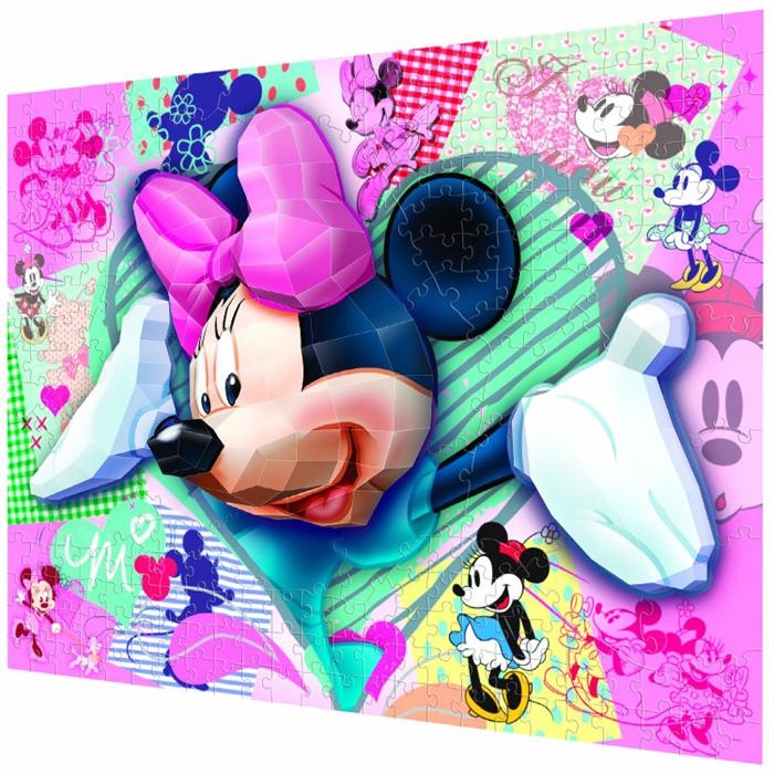 Mega Puzzles 250 Parça 3D Puzzle Breakthrough Minnie Mouse