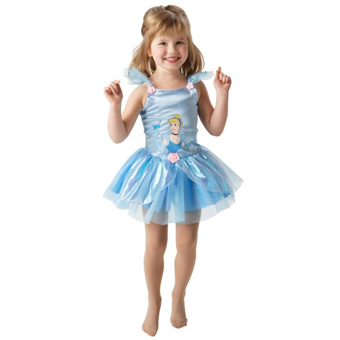 Prenses Cinderella Balerin Çocuk Kostüm 12-24 Ay