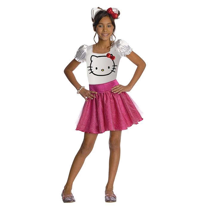 Hello Kitty Çocuk Kostüm Lüks 3-4 Yaş