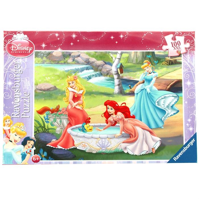 Ravensburger 100 Parça Çocuk Puzzle Disney Prensesler
