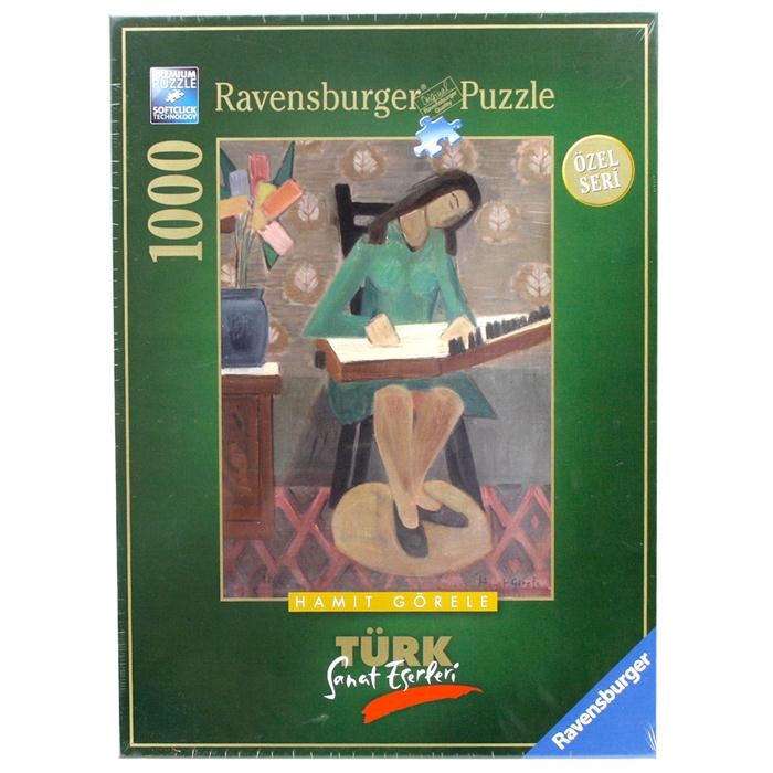 Ravensburger 1000 Parça Puzzle Kanun Çalan Kız