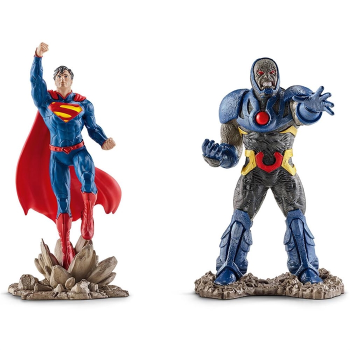 Schleich Superman vs Darkseid Scnery Pack Figür Seti