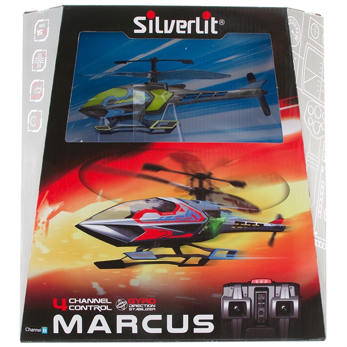 Silverlit Marcus U.K Helikopter 4Ch Gyro Yeşil