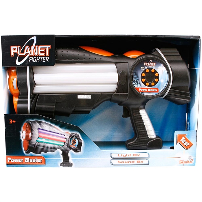 Planet Fighter Power Blaster Sesli Ve Işıklı Oyuncak Silah