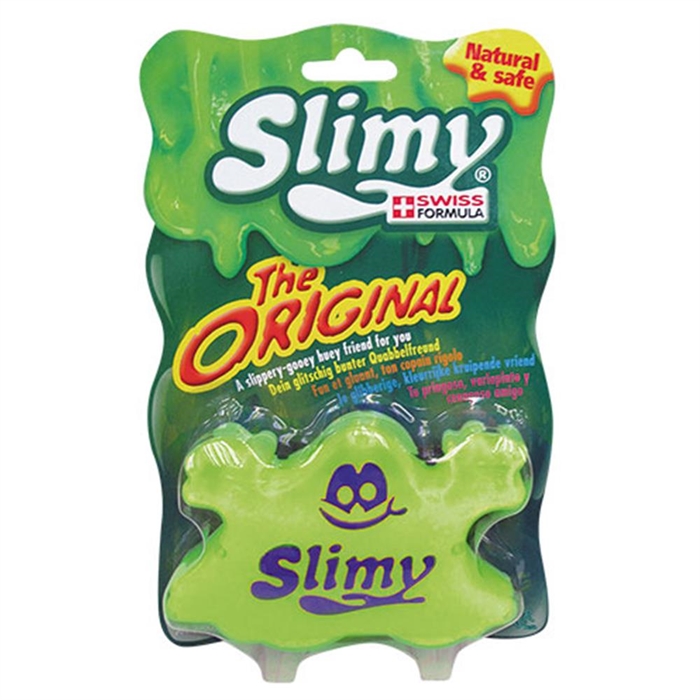 Slimy Slime Çılgın Vıcıklar Original Blistercard 150 Gr Yeşil