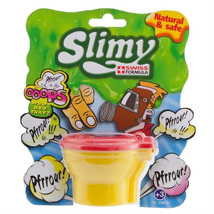 Slimy Slime Çılgın Vıcıklar Mini Ooops Toilet Bowl Sarı 60 Gr