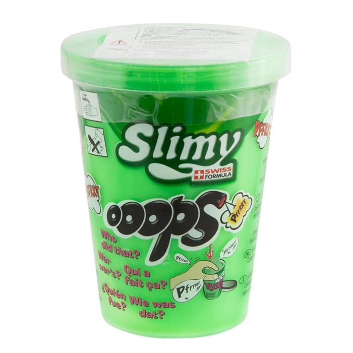 Slimy Slime Çılgın Vıcıklar Mini Ooops Sesli 80 Gr Yeşil