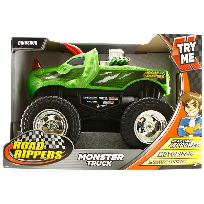 Monster Truck Dinosaur Sesli Ve Işıklı 4x4 Kamyonet