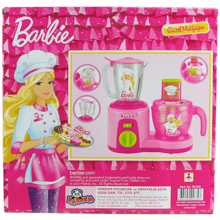 Barbie Mutfak Seti Model 3