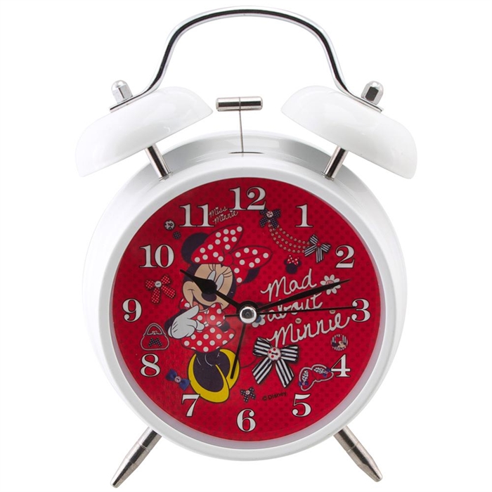 Minnie Mouse Alarmlı ve Işıklı Masa Saati