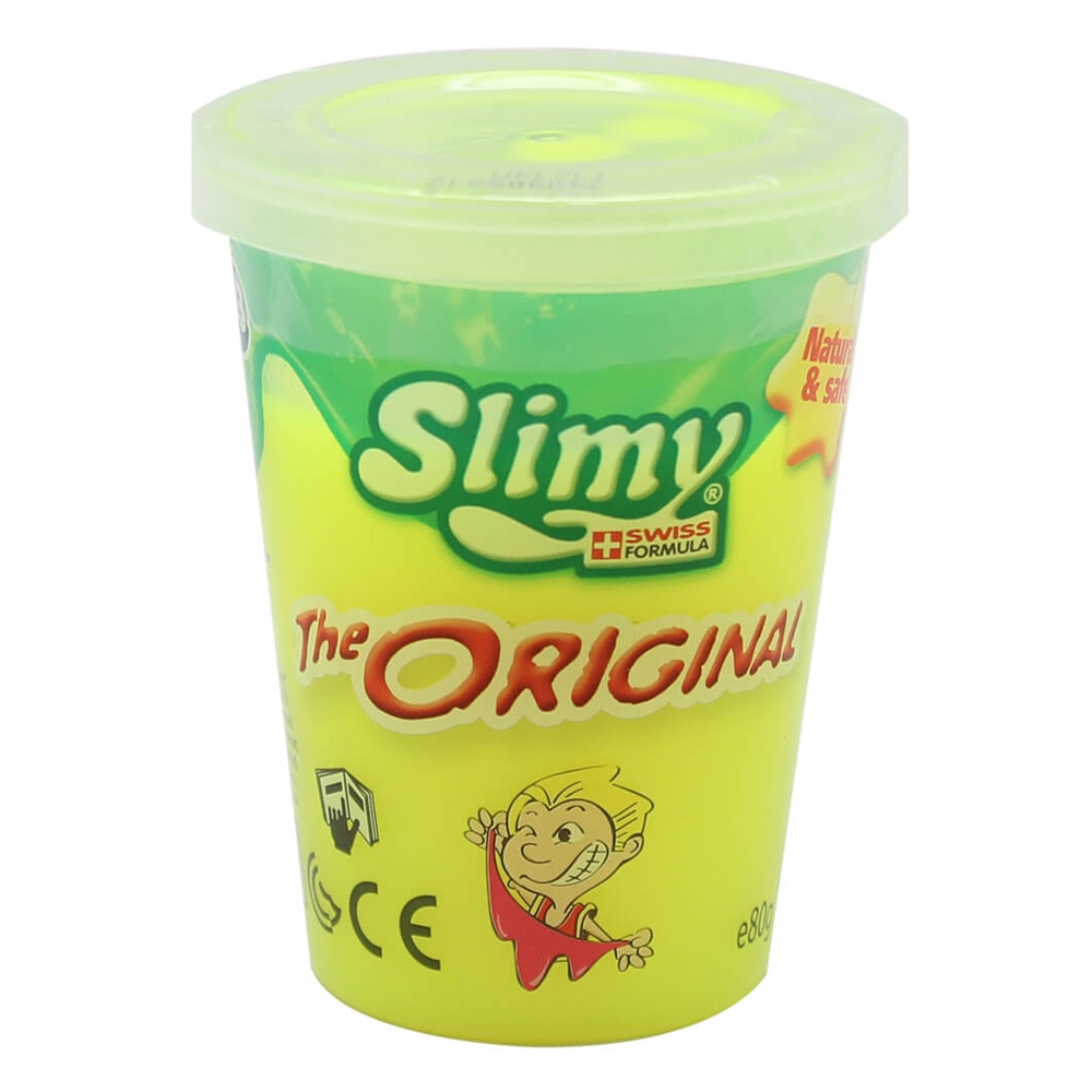 Slimy Slime Çılgın Vıcıklar Mini Original 80 Gr Sarı
