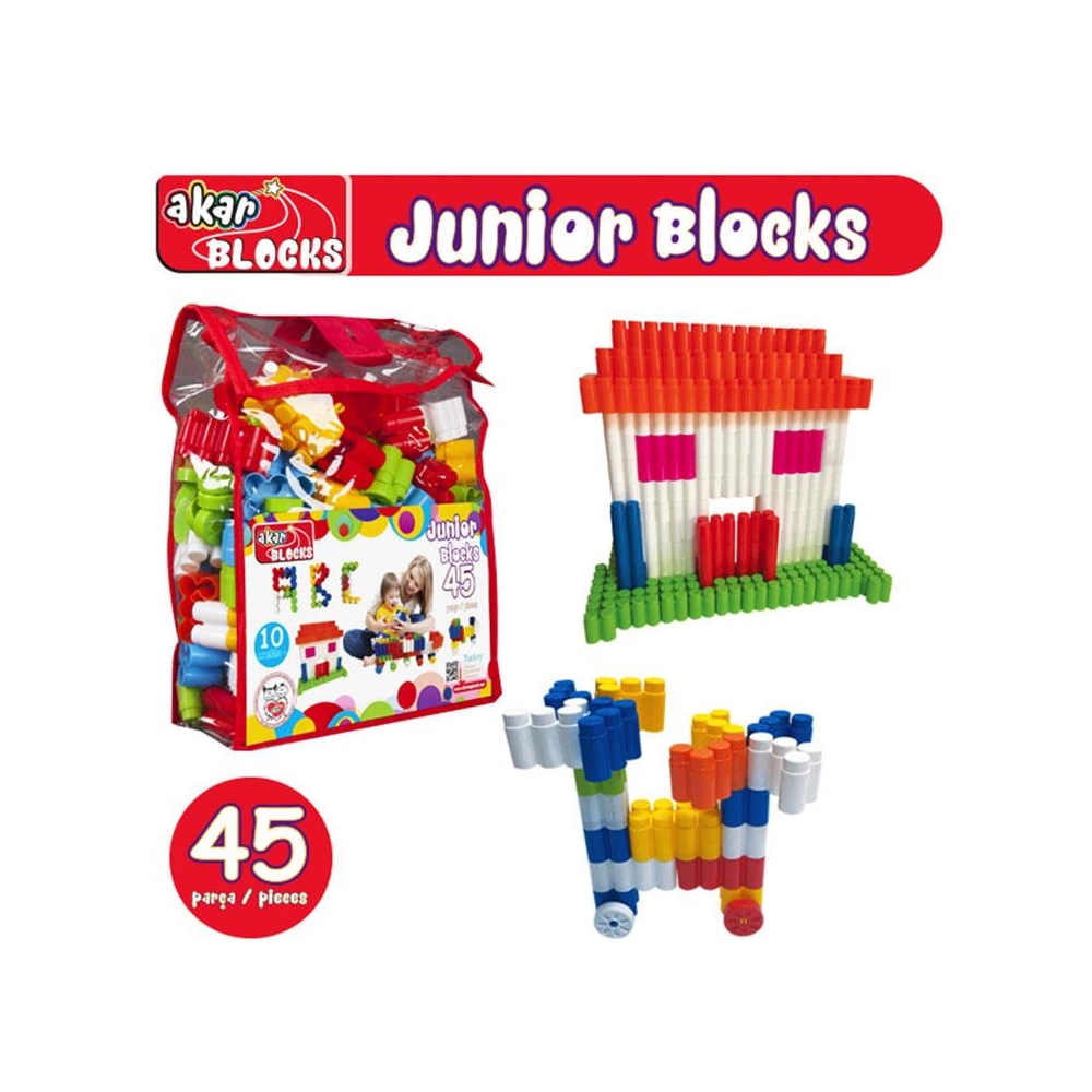 Akar Oyuncak Junior Blocks 45 Parça