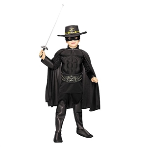 Zorro Lüks Çocuk Kostüm 12-14 Yaş