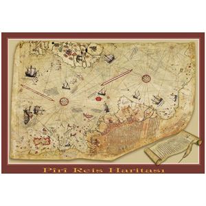Art Puzzle 1000 Parça Puzzle Piri Reis Haritası