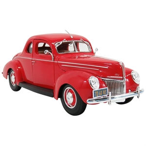 Maisto 1/18 1939 Ford Deluxe Model Araba Kırmızı