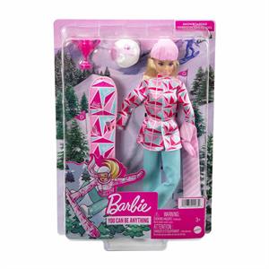 Barbie Snowboard Sporcusu Bebek