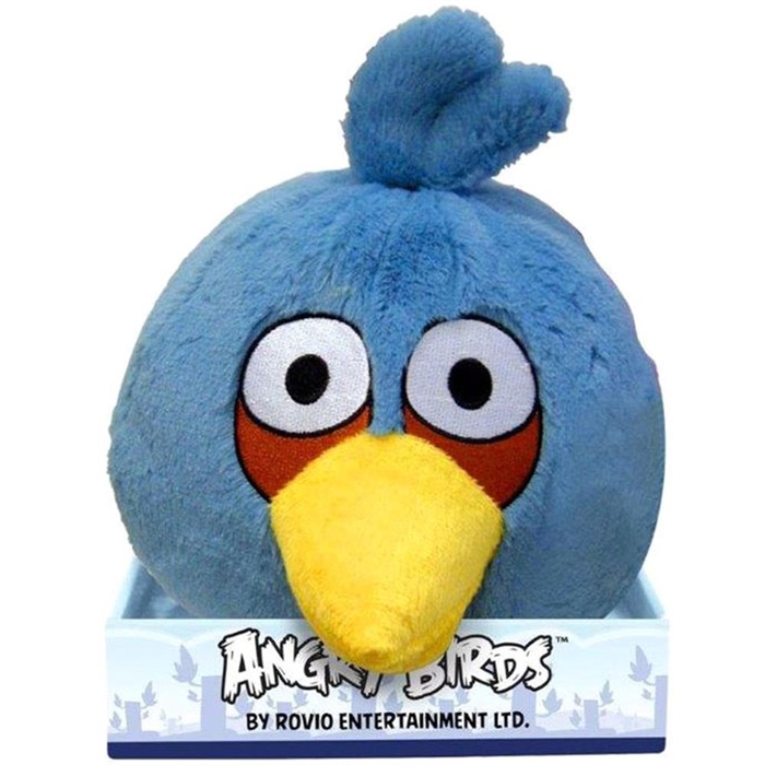 Angry Birds Mavi Kuş Sesli Peluş 20 cm