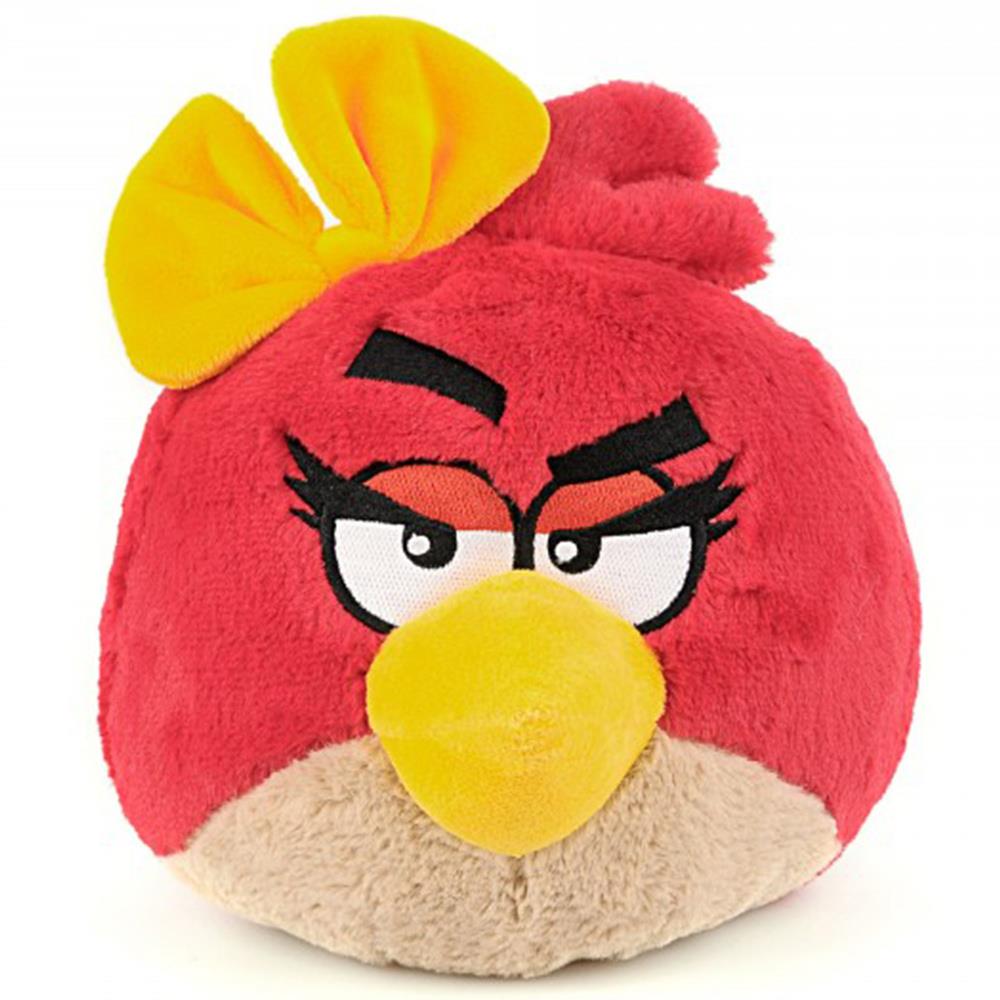 Angry Birds Kız Sesli Peluş 20 cm