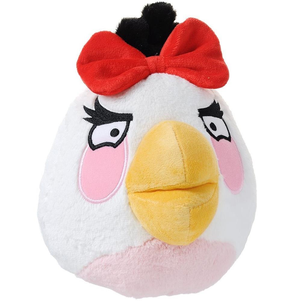 Angry Birds Kız Sesli Peluş 12 cm