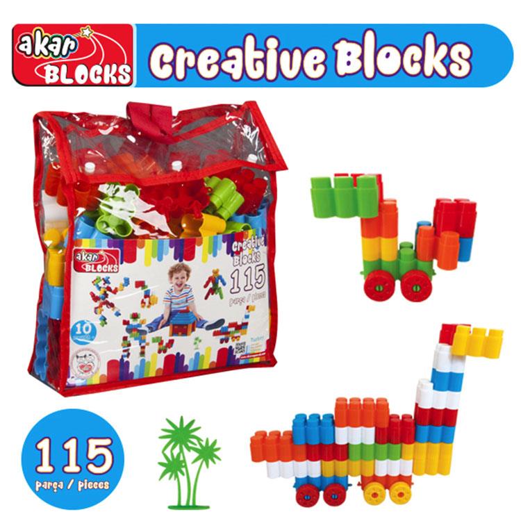 Akar Oyuncak Creative Blocks 115 Parça