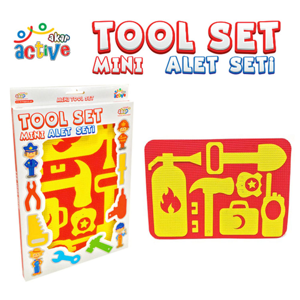 Akar Mini Soft İtfaiye Aletleri Seti