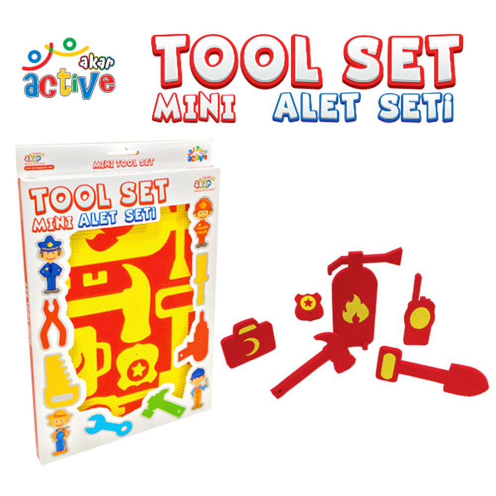Akar Mini Soft İtfaiye Aletleri Seti