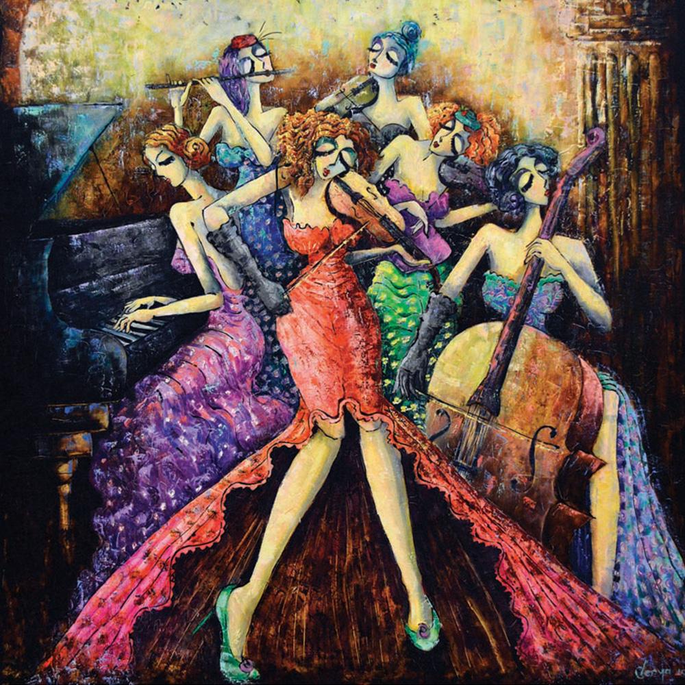 Anatolian 1024 Parça Puzzle Kadınlar Orkestrası