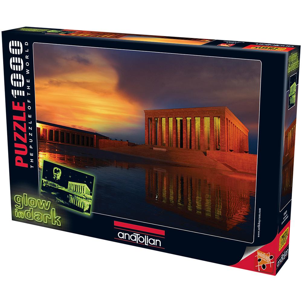 Anatolian 1000 Parça Neon Puzzle Anıtkabir