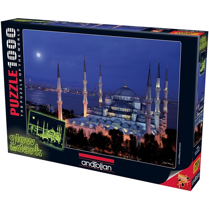 Anatolian 1000 Parça Neon Puzzle Sultanahmet Camii