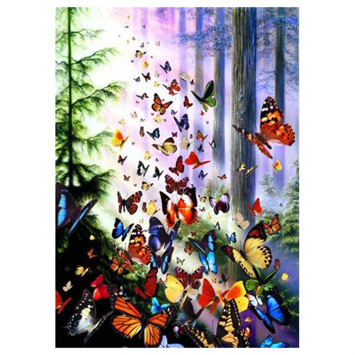 Anatolian 1000 Parça Puzzle Kelebek Ormanı