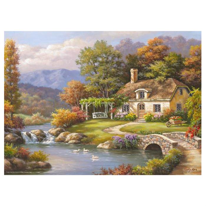 Anatolian 1000 Parça Puzzle Kır Evi